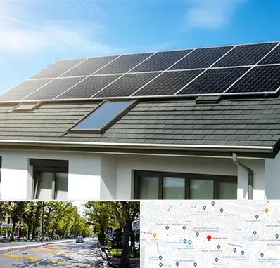 پنل خورشیدی در میرداماد