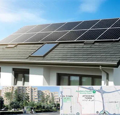 پنل خورشیدی در آپادانا 