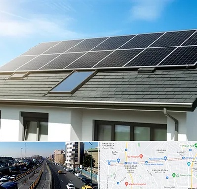 پنل خورشیدی در پیروزی 