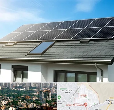 پنل خورشیدی در عظیمیه کرج 