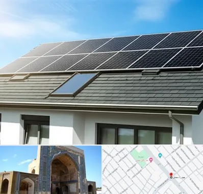 پنل خورشیدی در مصلی مشهد 