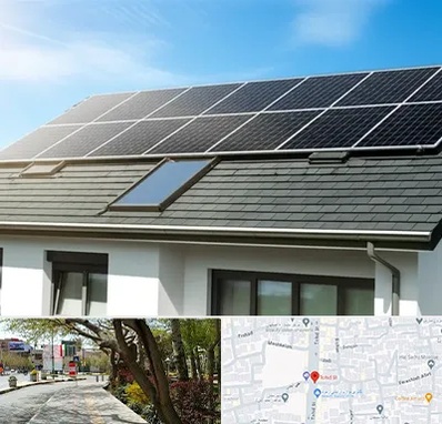 پنل خورشیدی در خیابان توحید اصفهان 