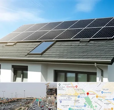 پنل خورشیدی در بلوار توس مشهد 