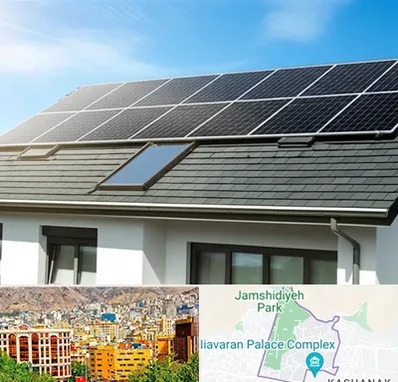 پنل خورشیدی در نیاوران 