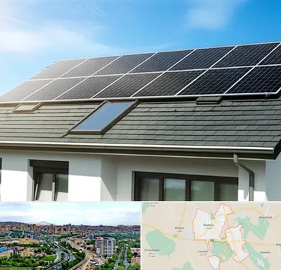 پنل خورشیدی در شهریار