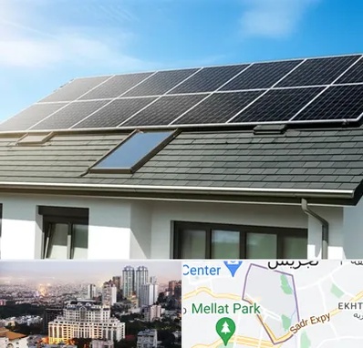 پنل خورشیدی در الهیه 
