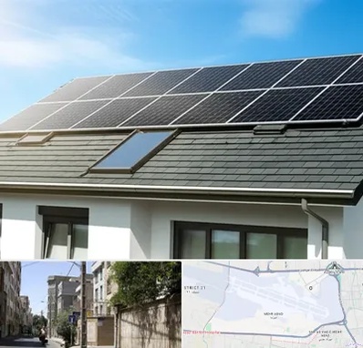 پنل خورشیدی در مهرآباد