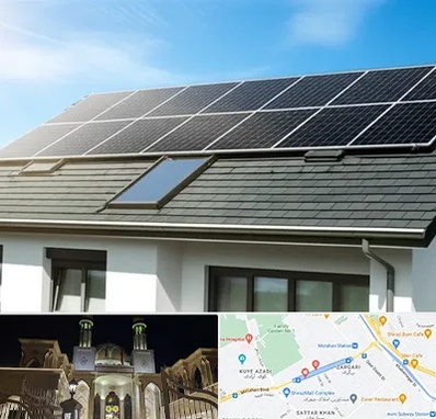 پنل خورشیدی در زرگری شیراز 