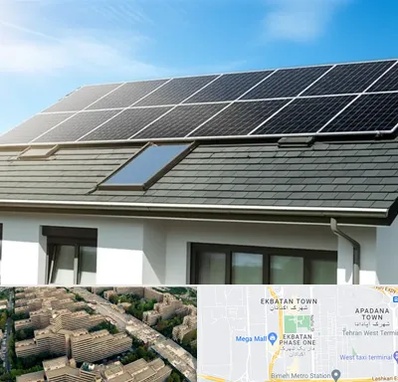 پنل خورشیدی در اکباتان 