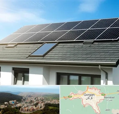 پنل خورشیدی در گرگان