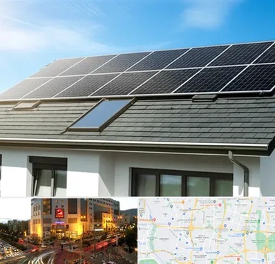 پنل خورشیدی در جنت آباد تهران 