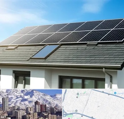 پنل خورشیدی در ازگل 