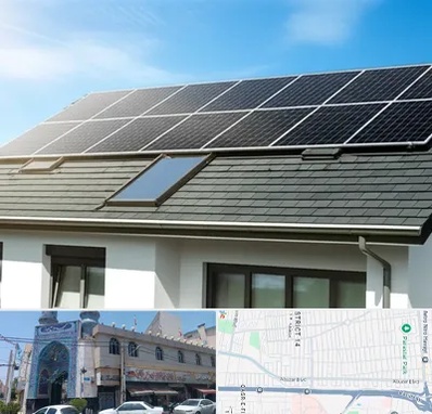 پنل خورشیدی در بلوار ابوذر 