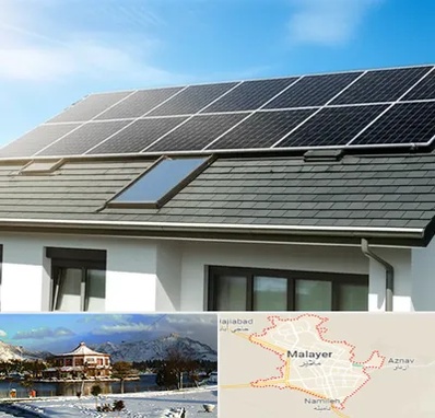 پنل خورشیدی در ملایر