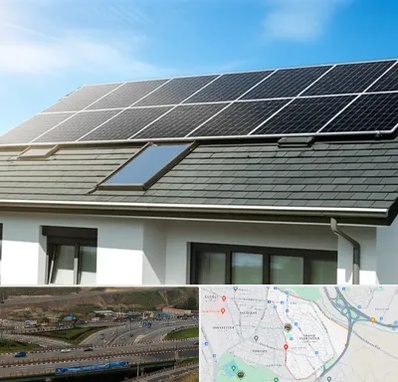 پنل خورشیدی در یاغچیان تبریز 