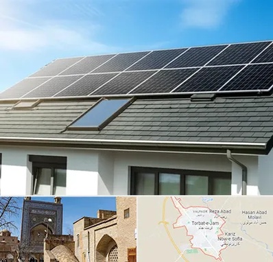 پنل خورشیدی در تربت جام