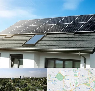 پنل خورشیدی در منطقه 16 تهران 