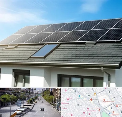 پنل خورشیدی در خیابان زند شیراز 