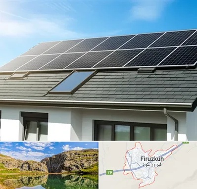 پنل خورشیدی در فیروزکوه
