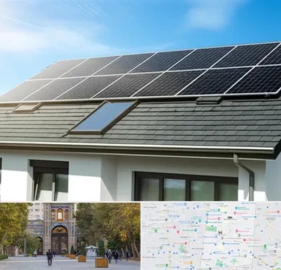 پنل خورشیدی در منطقه 12 تهران 