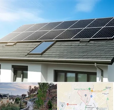 پنل خورشیدی در باغستان کرج 