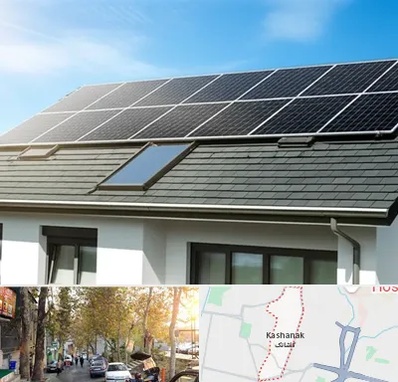 پنل خورشیدی در کاشانک