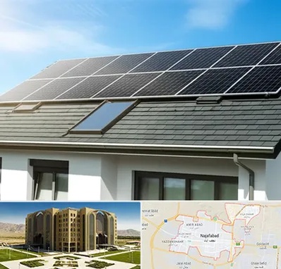 پنل خورشیدی در نجف آباد