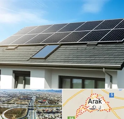 پنل خورشیدی در اراک