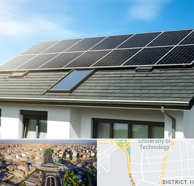 پنل خورشیدی در استاد معین 