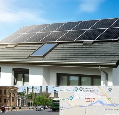 پنل خورشیدی در پاکدشت