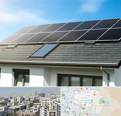 پنل خورشیدی در منطقه 14 تهران 