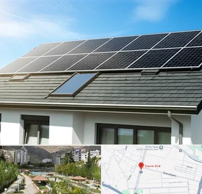 پنل خورشیدی در بلوار تعاون 