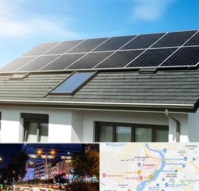 پنل خورشیدی در کیانپارس اهواز 