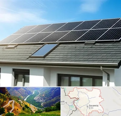 پنل خورشیدی در کردستان