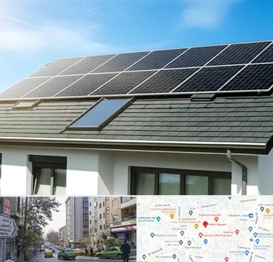 پنل خورشیدی در فاطمی 