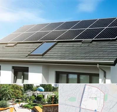 پنل خورشیدی در باغمیشه تبریز 