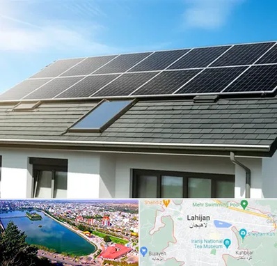 پنل خورشیدی در لاهیجان