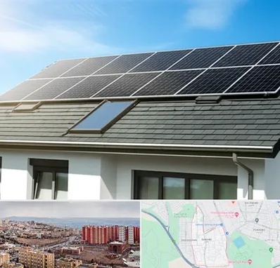 پنل خورشیدی در سهند تبریز 