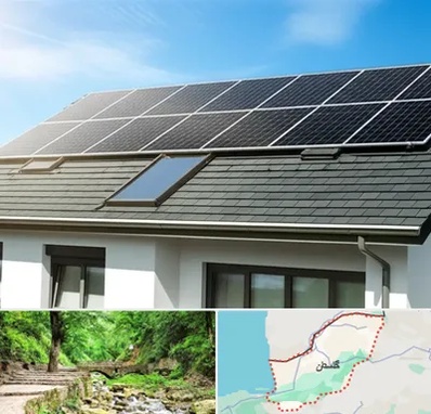 پنل خورشیدی در گلستان