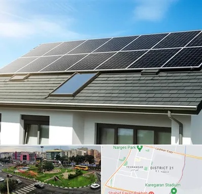 پنل خورشیدی در تهرانسر 