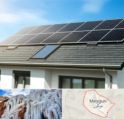 پنل خورشیدی در میگون
