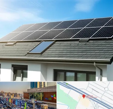 پنل خورشیدی در لاله پارک تبریز 