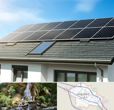 پنل خورشیدی در الیگودرز