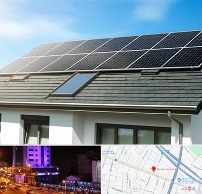 پنل خورشیدی در آبرسان تبریز 