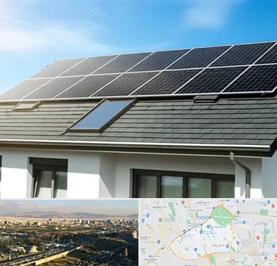 پنل خورشیدی در منطقه 19 تهران 