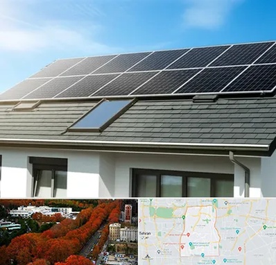 پنل خورشیدی در منطقه 6 تهران 