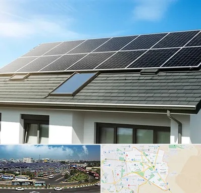 پنل خورشیدی در منطقه 15 تهران 