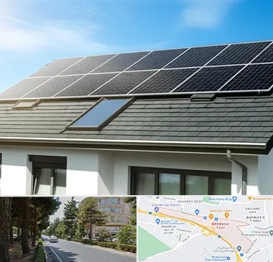 پنل خورشیدی در مهرویلا کرج 