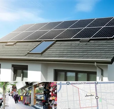 پنل خورشیدی در سلسبیل