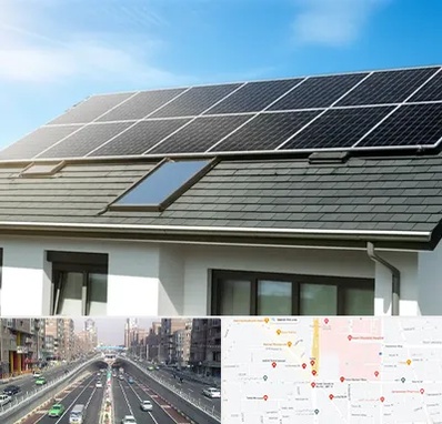 پنل خورشیدی در توحید 